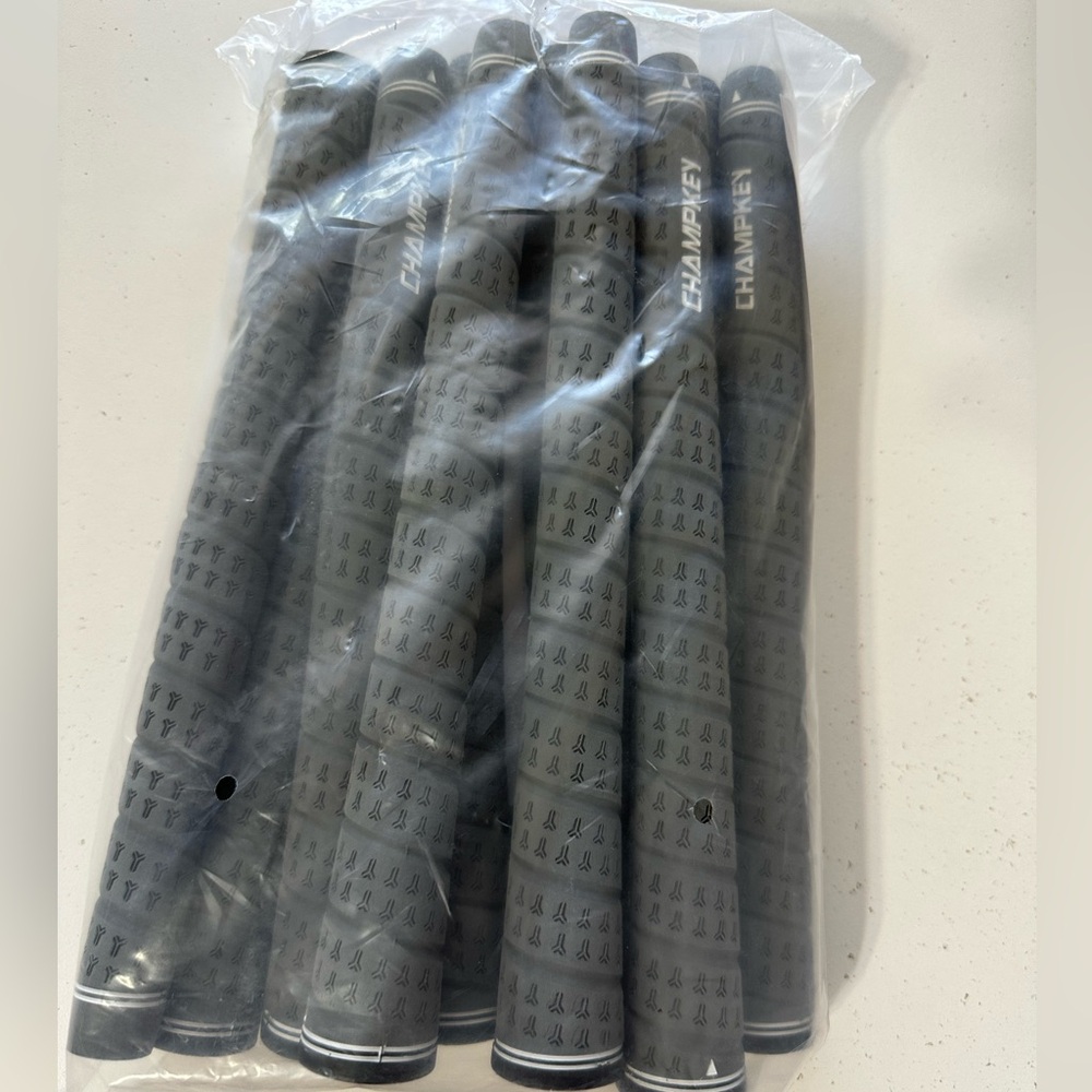 CHAMKEY Golf Club Grips in Charcoal Gray